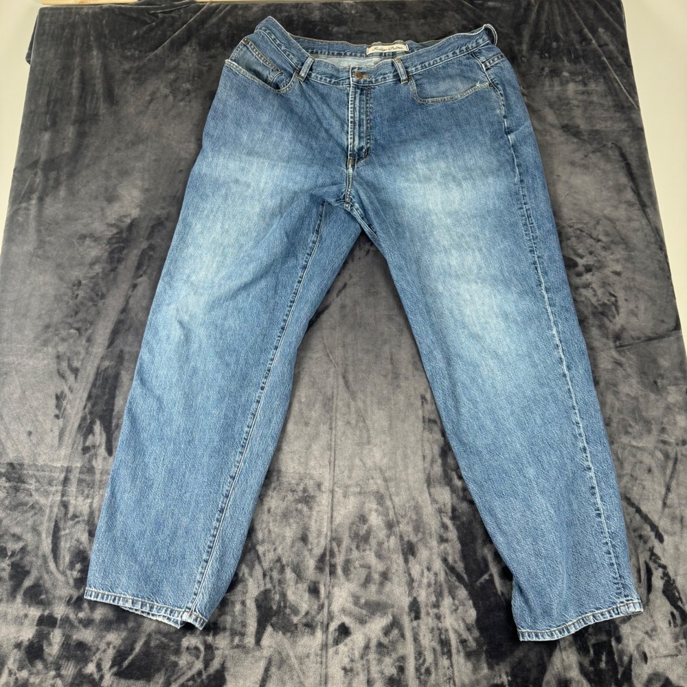 Indigo Palms Jeans Mens 42x34 Blue Relaxed Fit Cotton Denim Tommy Bahama